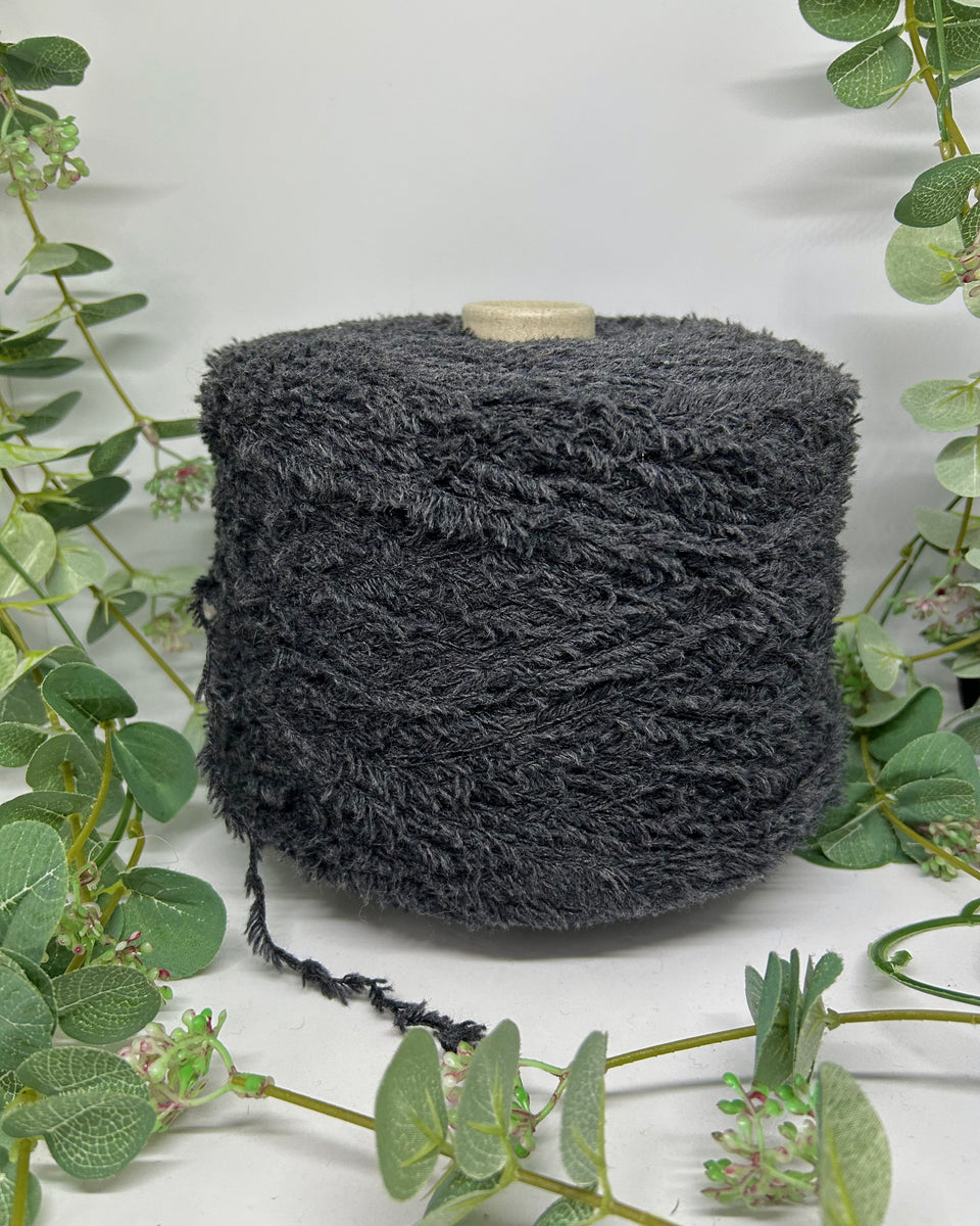 Filatura Papi Fabio art. Talent | anthracite | Italian Stock Yarn Cone ...