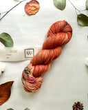 Hand-dyed Sock Yarn 4-ply | "Fallen leaves" | 100g