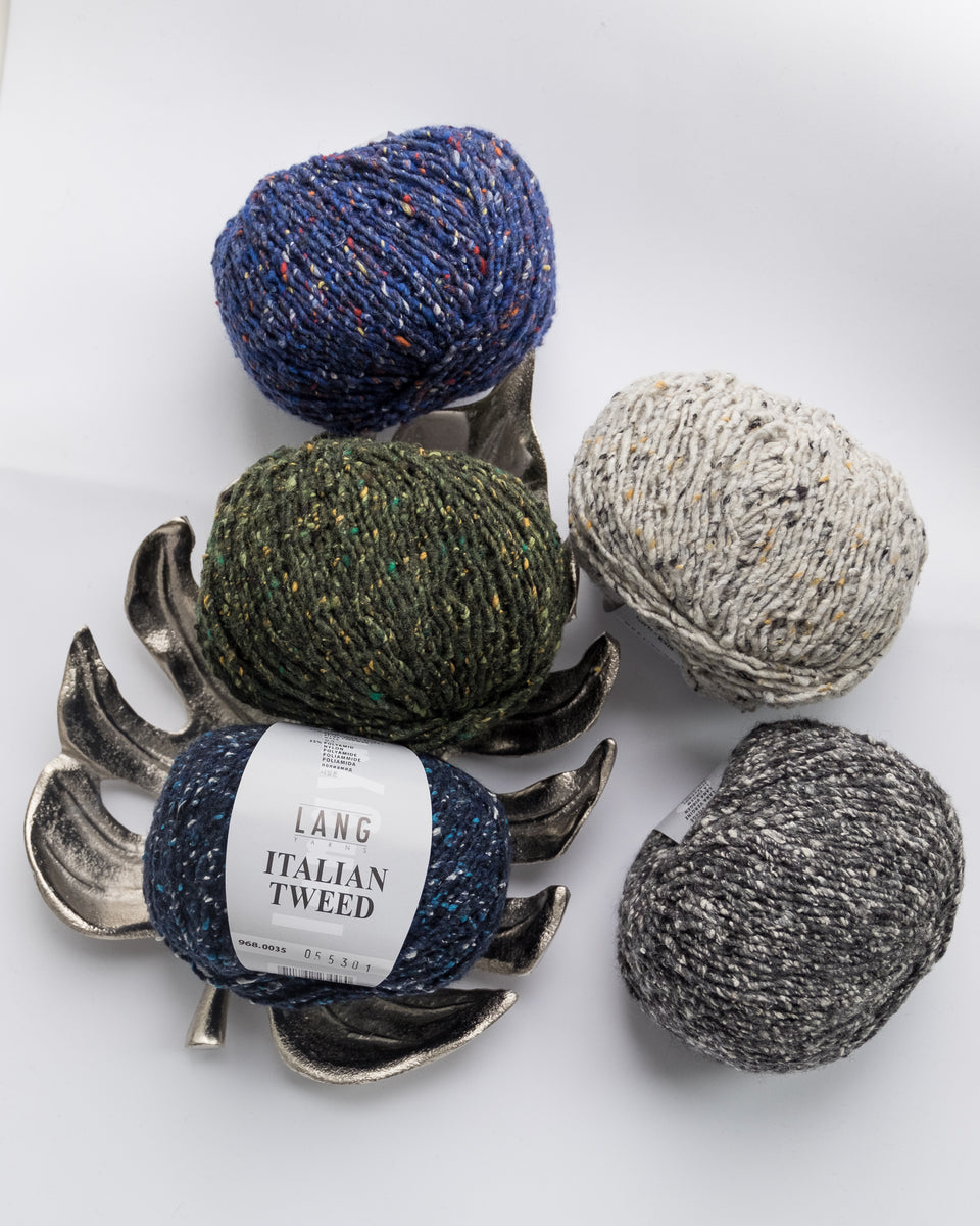 40% Lang yarns Italian Tweed 5x50g | Knitting yarn Sale Outlet 