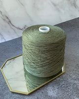 Mikado 50% wool 50% silk | sage green