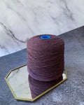 Mikado 50% wool 50% silk | cassis melange