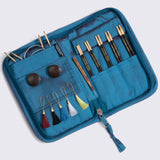 Lantern Moon 5" Interchangeable Circular Knitting Needle set | Charm