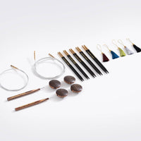 Lantern Moon 5" Interchangeable Circular Knitting Needle set | Charm