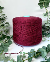 Venus 70% wool 30% silk | pomegranate red