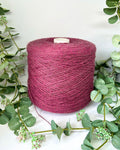 Colipa 50% cotton 25% linen | fuchsia melange