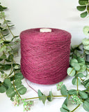 Colipa 50% cotton 25% linen | fuchsia melange