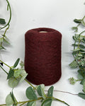 Loro Piano 100% cashmere 2/27 | burgundy melange