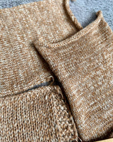 Zegna Baruffa Fiammato 100% wool (merino) flamé | camel melange