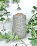 100% cashmere | pearl grey melange