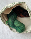 Knitting or Crochet Project Bag | Handcrafted