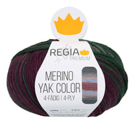-25 % Regia Merino Yak Color 4-lagig | 100g