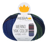 -25 % Regia Merino Yak Color 4-lagig | 100g
