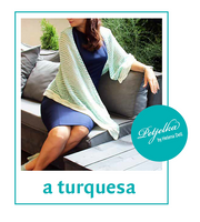 Shawl "A Turquesa" | Free Knitting pattern