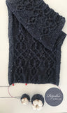 Celtic Blue Scarf | Knitting pattern