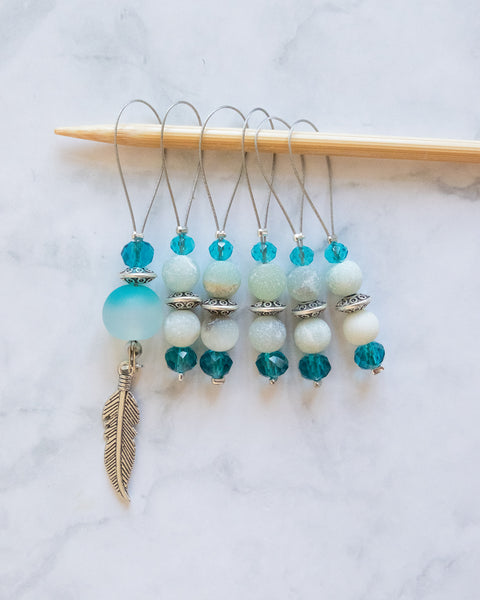 Stitch Markers Set of 6 | "The Snow Queen"