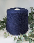 Papi Fabio Giada Melange 2/28 100% Cashmere | jeans blue