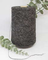 Tweed 80 % Wolle | Anthrazit