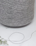 Wool & Lurex 70% wool | light grey and silver lurex
