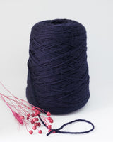 Ricignolo Loira 100% wool | navy blue