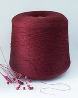 B.B.B. Marca Rosso 100% wool | bordeaux red
