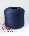 100% wool | dark jeans blue
