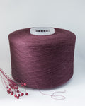 100% wool | plum