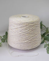 Bourette Silk Tweed | white/colourful