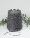 Paillettes 60% wool 20% cashmere 20% silk | anthracite grey