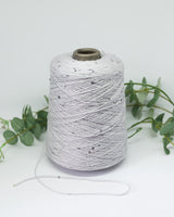 Paillettes 60% wool 20% cashmere 20% silk | silver grey