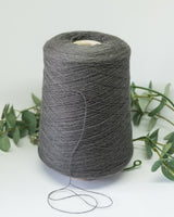 LaneCardate Lamora 25% angora 75% wool | 1/16 grey