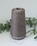 85% silk 15% yak | 2/48 silver brown