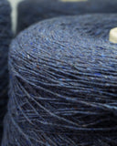 New Mill Galles Tweed 80% wool | denim blue