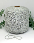 New Mill art. Mixer 80% wool | White+Grey+Blue mouliné