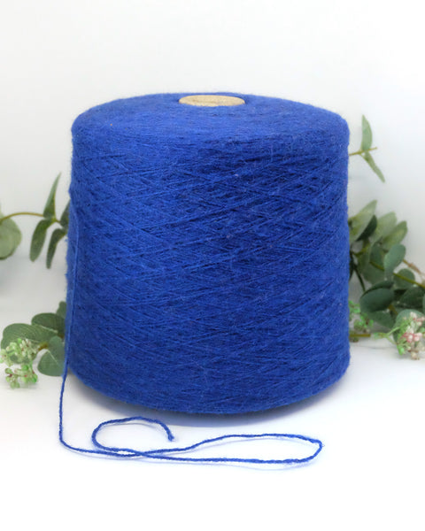 New Mill West Ham | 40% brushed wool, 10% cashmere, 7% angora | Royal Blue