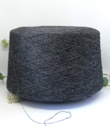 New Mill Filicudi | wool, viscose, cashmere | dark grey melange