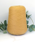 95% Wool 5% Elastane | Honey yellow
