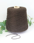 Ritorti 100% cashmere | Dark chocolate