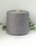 New Mill Snow Colorato 30% cashmere | silver grey