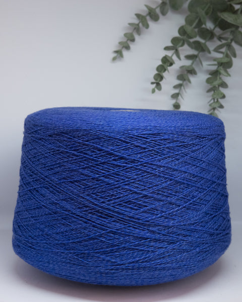 New Mill Velox Mouline (10% cashmere) | royal blue
