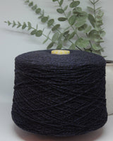 80% shetland wool 20% polyamide | dark blue-black mouline 2/15