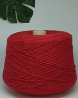 Fashion Mill art. Loden Tinto 50% wool 50% acrylic | red