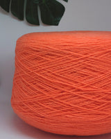 Fashion Mill art. Loden Tinto 50% wool 50% acrylic | neon orange