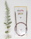NEW! KnitPro Ginger | Fixed Wooden Circular knitting needles
