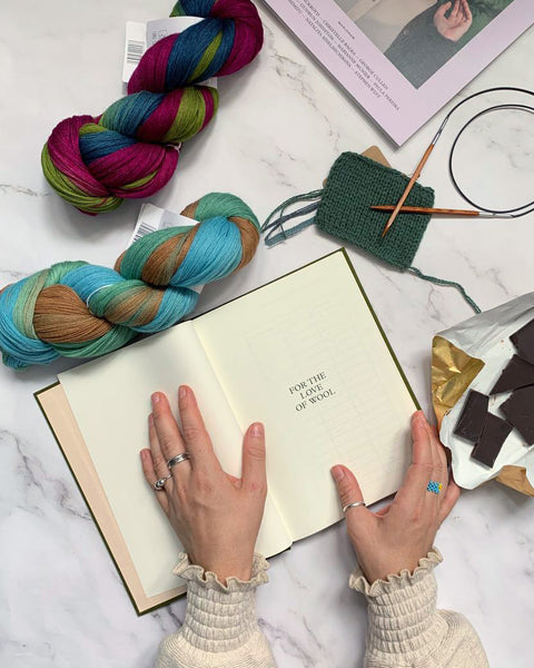 Knitting Project Book Project book