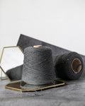 Paillettes 100% wool | anthracite grey